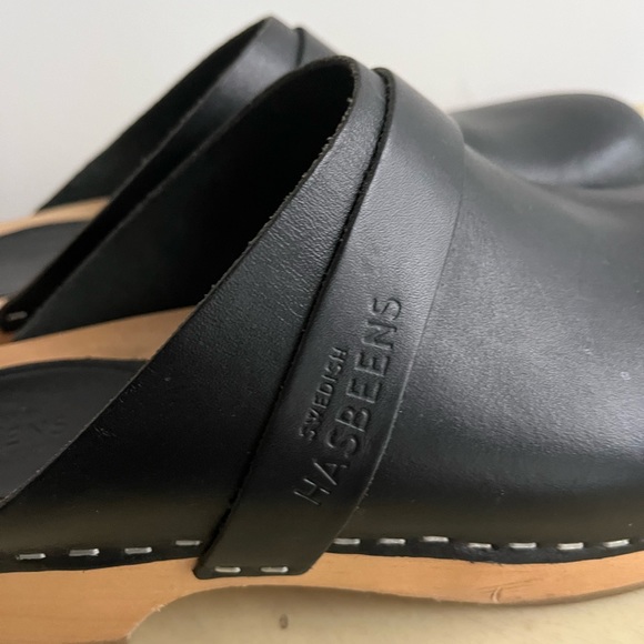 Black Swedish Hasbeens hardly worn! - Picture 5 of 5